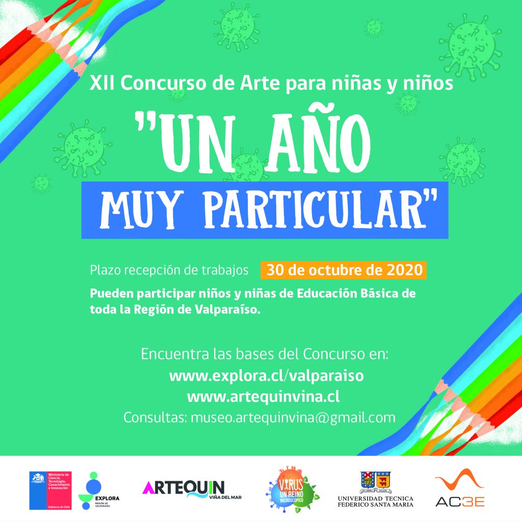 XII Concurso De Arte Para Niños Y Niñas “Un Año Muy Particular" - AC3E